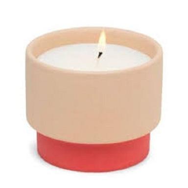 Coated Eco Friendly Round Shape White With Pink Candle Cup
