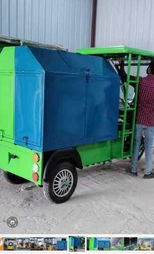Metal Mild Steel Garbage Cart For Garbag Usge With Loading Capacity 200 -300 Kg
