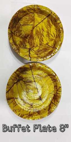 Eco Friedndly 8 Inch Disposable Buffet Plate For Shadi Parti