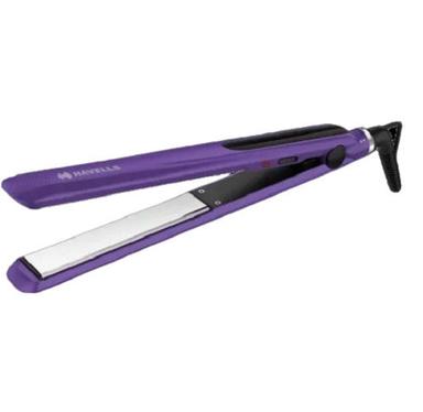 Purple 220 Volt Power Electrical Portable Hair Straightener 