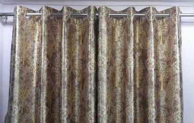 Glossy Finish Silk Curtains For Home
