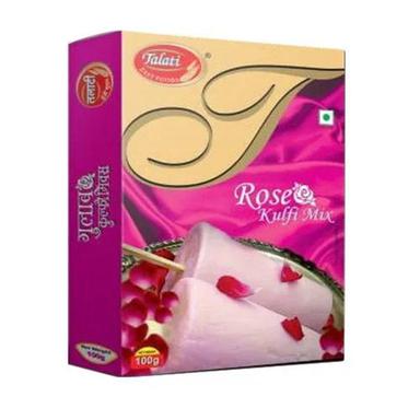 Hygienic Prepared Sweet Flavored Rose Kulfi Ice Cream Powder (100 Grams)