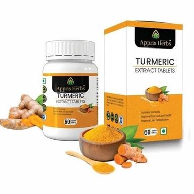 Powerful Antioxidant Supplement Ayurvedic Turmeric Extract Tablets For Digestion Room Temperature