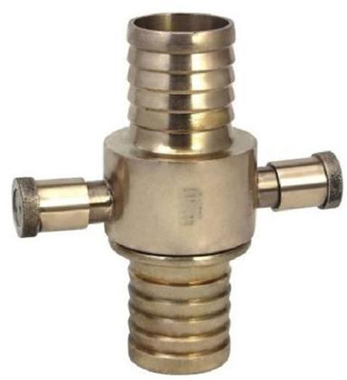 2 Inch Brass Material Polished Finished Male Female Coupling Application: Industrial