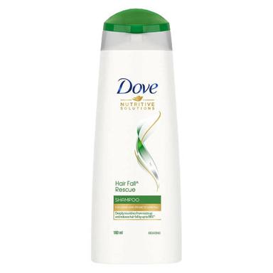 White 7.2 X 9.4 X 23 Centimeters Dove Hair Fall Rescue Dove Shampoo