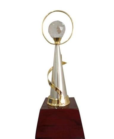 12 Inches Glass Crystal Trophy For College And School