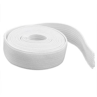 Light In Weight 25 Meter 6 Mm Thick Plain Polyester Elastic Tape For Garments 