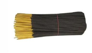 Black And Yellow Color Coated Bamboo Stick Flower Scented Agarbatti 