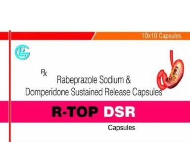 Rabeprazole Sodium And Domperidone Sustained Release R-Top Dsr Capsules General Medicines
