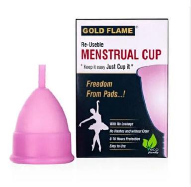 Silicone Medium Size Reusable Flexible Menstrual Cup