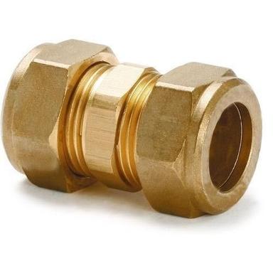 35 X 42 X 54 MM 4 Inch Polished Chrome Brass Compression Fittings