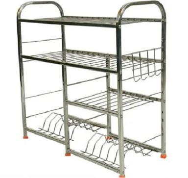 24X30X10 Wall Mounted Color Steel Kitchen Storage Rack Height: 10 Inch (In)