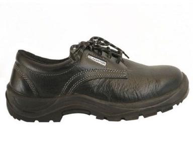 Black 1.5 Kilogram Steel Toe Pu Pvc Leather Men Industrial Safety Shoes