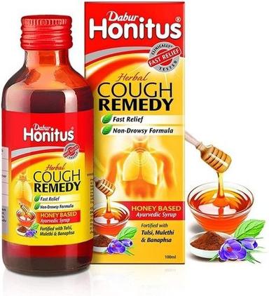 100 Ml Dabur Herbal Honitus Cough Remedy Syrup General Medicines