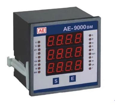 Cast Iron Body Three Phase Multifunction Meter With Ip65 Protection 