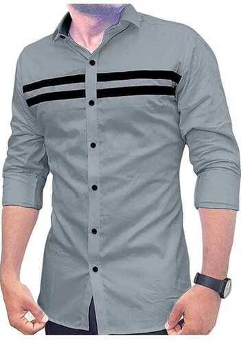 Cool Dry Skin Friendly Party Wear Full Sleeves Mens Shirt