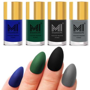 9.9 Ml Cosmetic Nail Paint Set, Available In Four Colors Gender: Children