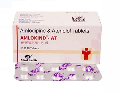 Amlodipine And Atenolol Tablets, Pack Of 10 X 10 Tablets Dry Place