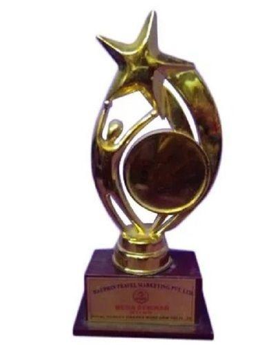 Various Colors 10 Inches 300 Grams Modern Artificial Star Plastic Award Trophy