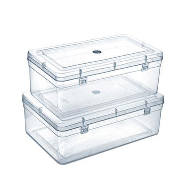 Eco-Friendly Moisture Proof Transparent Pp Rectangular Plastic Box 