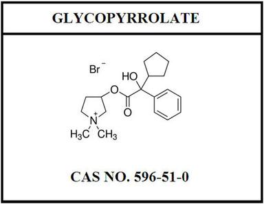 Plastic Ip And Usp Grade Glycopyrrolate Pharmaceutical Raw Material