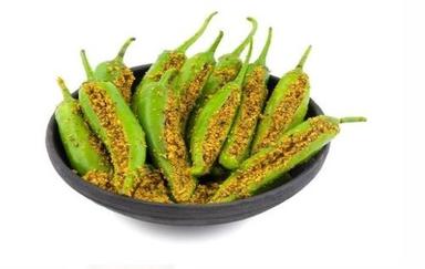 Highly Nutrient Enriched Spicy Handmade Green Chilly Pickle 