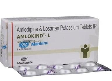 Amlodipine And Losartan Potassium Tablets Ip, Pack Of 6 X 10 Tablets