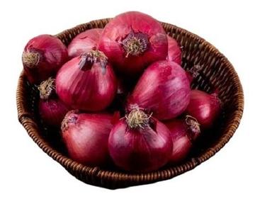 Farm Fresh Oval Shaped Naturally Grown Nutrient-Rich Raw Fresh Red Onion  Moisture (%): 86%