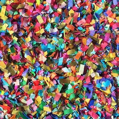 Wedding Multi Colour Paper Confetti For Event Management