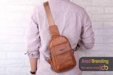 Automatic Casual Brown Leather Bag