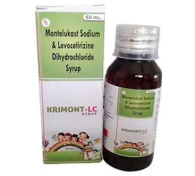 Montelukast Sodium And Levocetirizine Dihydrochloride Syrup, Pack Of 60 Ml General Medicines