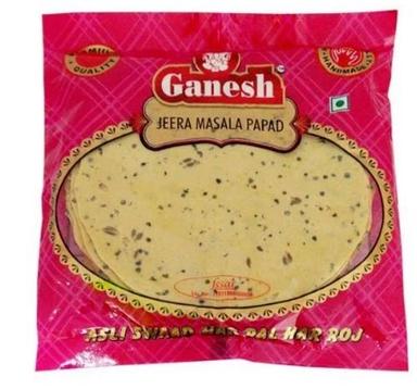 Salty And Delicious Crispy Raw Jeera Masala Papad - 180 Gram Pack Additives: Cumin