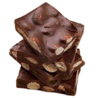 Brown Yummy And Tasty Square Shape Delicious Almond Sweet Chocolate