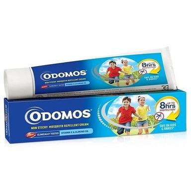 100 Gram Non Sticky And Mosquitoes Repellent Odomos Cream Duration: 8 Hours