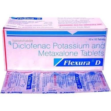 Diclofenac Potassium And Metaxalone Tablets, 10 X 10 Tablets General Medicines