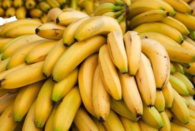 Yellow Rich In Protein Commonly Cultivated Whole Fresh Burro Banana