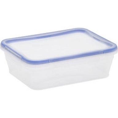 White Rectangular Shape Smooth Finish Clear Plastic Containers, 500 Ml Capacity 