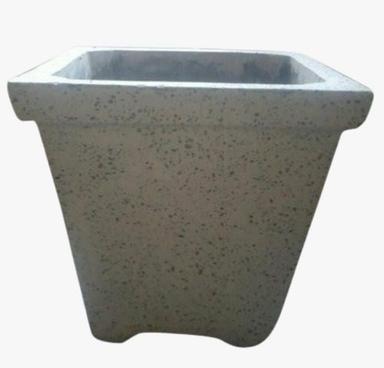 18X18X18 Inches Gray Cement Square Garden Strong Concrete Flower Pot