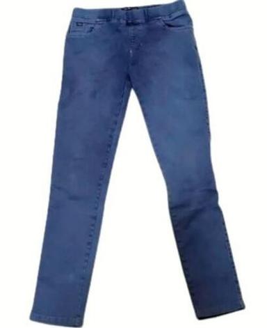 Women Comfortable Daily Wear Regular Fit Plain Soft Cotton Lycra Jeans  Age Group: >16 Years