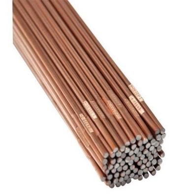 Brown 350 Mm 5 Mm Thick Copper Welding Electrode 