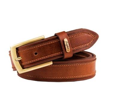 Mens Plain Adjustable Leather Belt For Formal And Casual Use Size: All