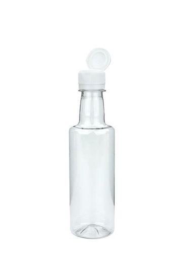 White Round Shape Pet Oil Bottle, 250 Ml Capacity