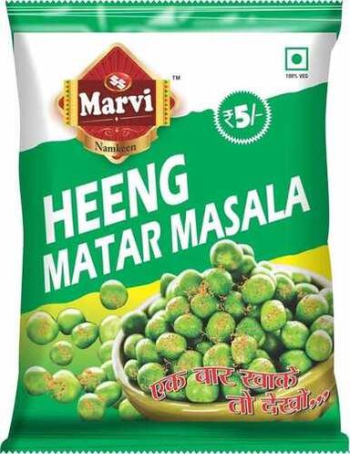 100% Vegetarian Heeng Matar Masala Namkeen, 50 Gm Packing Application: Commercial