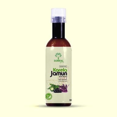 Tonic Somfal Ayurveda Organic Karela Jamun Neem Juice - With Natural Ingredients For Diabetes