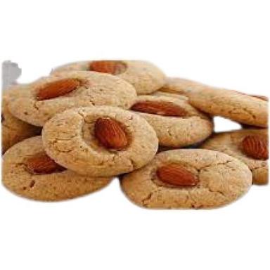 Sweet Taste Round Shape Brown Soft Badam Biscuit Fat Content (%): 12 Grams (G)