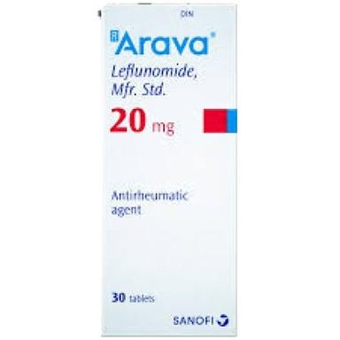 20 Mg Arava Tablets Health Supplement Age Group: Adult
