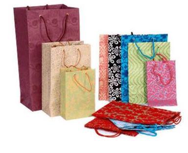 Printed Design Eco Friendly Handmade Paper Bag For Shopping