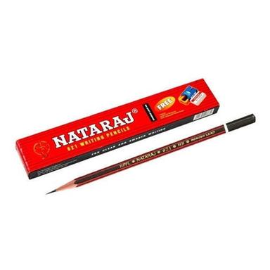  लकड़ी का मटीरियल नटराज पेंसिल बॉक्स सेट शार्पनर और इरेज़र नंबर के साथ 