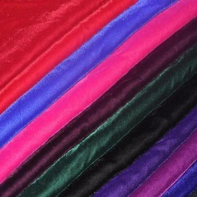 Easy To Wash Plain Velvet Fabrics For Garments Making