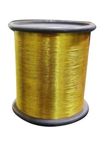 Light In Weight 1200 Meter Long 250 Grams Polyester Embroidered Half Fine Zari Thread